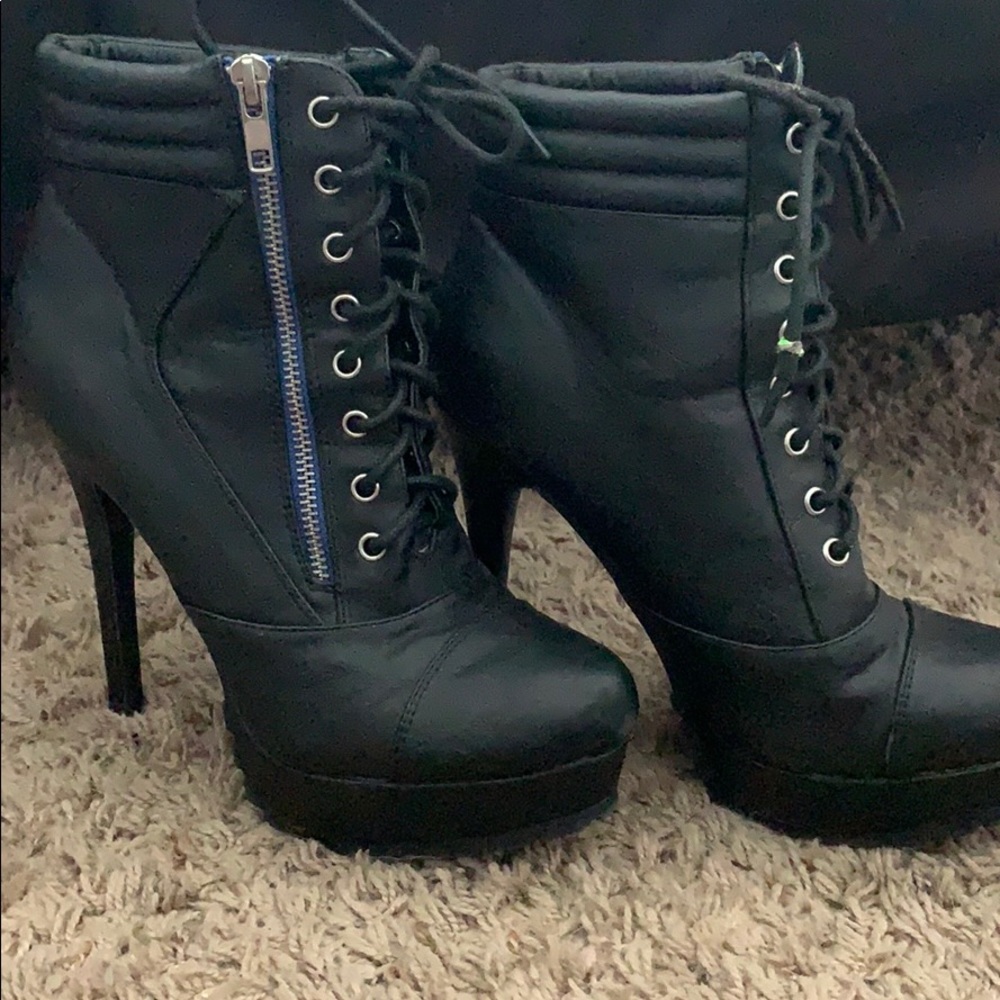 Platform Booties - Picture 2 of 2
